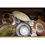 A good selection of Wedgwood including decorative plates themed on Wind In The Willows(approx 10