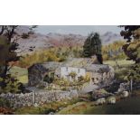 After Judy Boyes (British 1943) a limited edition colour print, entitled 'A Lakeland Home in Upper