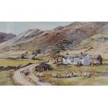 After Judy Boyes (British b.1943) a limited edition colour print, Wintercragg Farm, Martindale,