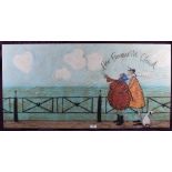 After Sam Toft (contemporary) a coloured canvas print, entitled within the composition 'Her Favorite