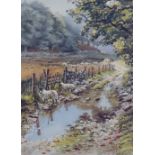 After Judy Boyes (British B.1943) a limited edition coloured print, entitled 'After Rain at