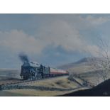 After Barry Price (Scottish 20th century) a colour print, entitled 'Settle-Carlisle Line' mounted,