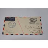 1929 LZ127 GRAF ZEPPELIN FLIGHT COVER, 2nd ATLANTIC CROSSING Cover with 4RM Zeppelin Stamp,