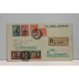 1932 LZ 127 GRAF ZEPPELIN, 1st SOUTH AMERICA RETURN FLIGHT COVER Not seen often registered cover