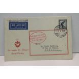 1930 LZ 127 GRAF ZEPPELIN - ENGLAND FLIGHT COVER Sieger cover with 2RM Eagle airmail stamp, posted