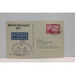 1931 LZ 127 GRAF ZEPPELIN - ENGLAND FLIGHT, ON PPC OF ZEPPELIN LANDING Picture postcard of the