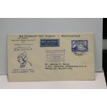 1930 LZ 127 GRAF ZEPPELIN FLIGHT COVER - NETHERLANDS FLIGHT Cover with 2RM Zeppelin stamp, with