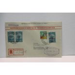 1931 LZ 127 GRAF ZEPPELIN, 3rd SOUTH AMERICA RETURN FLIGHT COVER Special cover with four