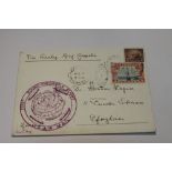 1929 LZ127 GRAF ZEPPELIN FLIGHT COVER, ROUND THE WORLD FLIGHT US Cover with two US values posted