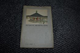 Curio. Japanese Naval interest. A copy of Prof. Kishida's Japanese Architecture [1936], with an