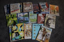 Magazine/Periodical. 24 issues of The New Yorker magazine. July 2022 onwards.