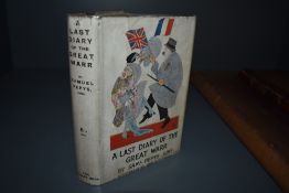 Literature. First Edition. A Last Diary of the Great Warr. London: John Lane at the Bodley Head,