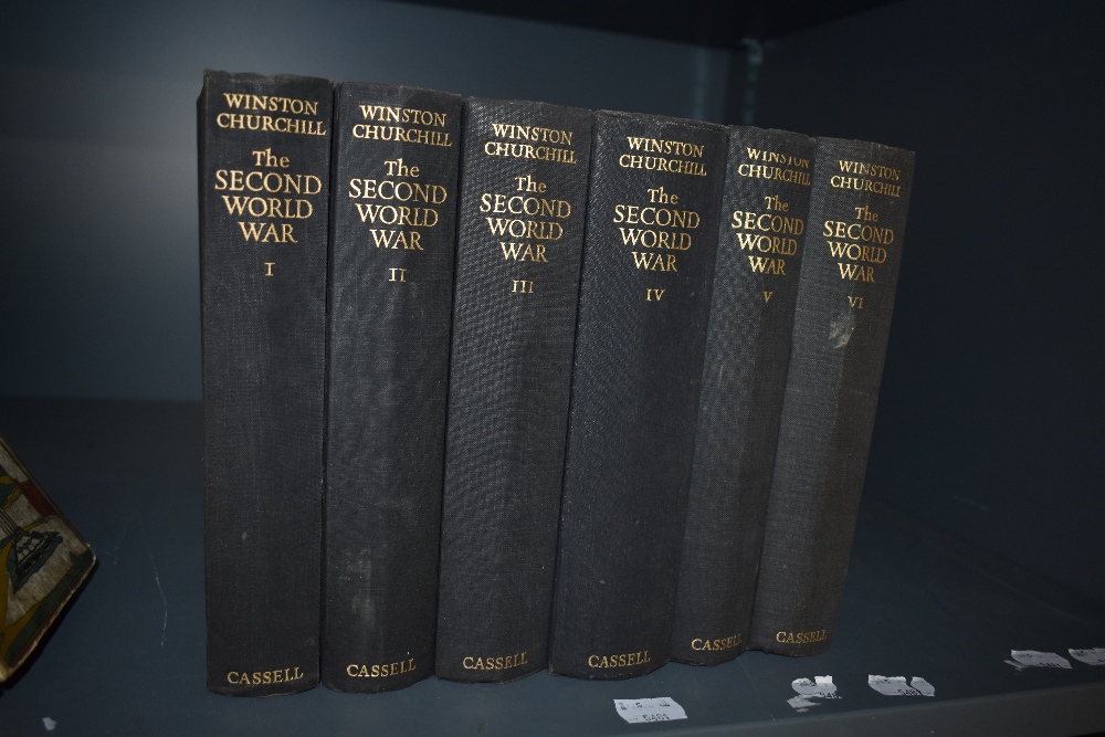 History. Churchill, W. S. - The Second World War. London: Cassell & Co. Ltd. 1948-1954. Six volumes.