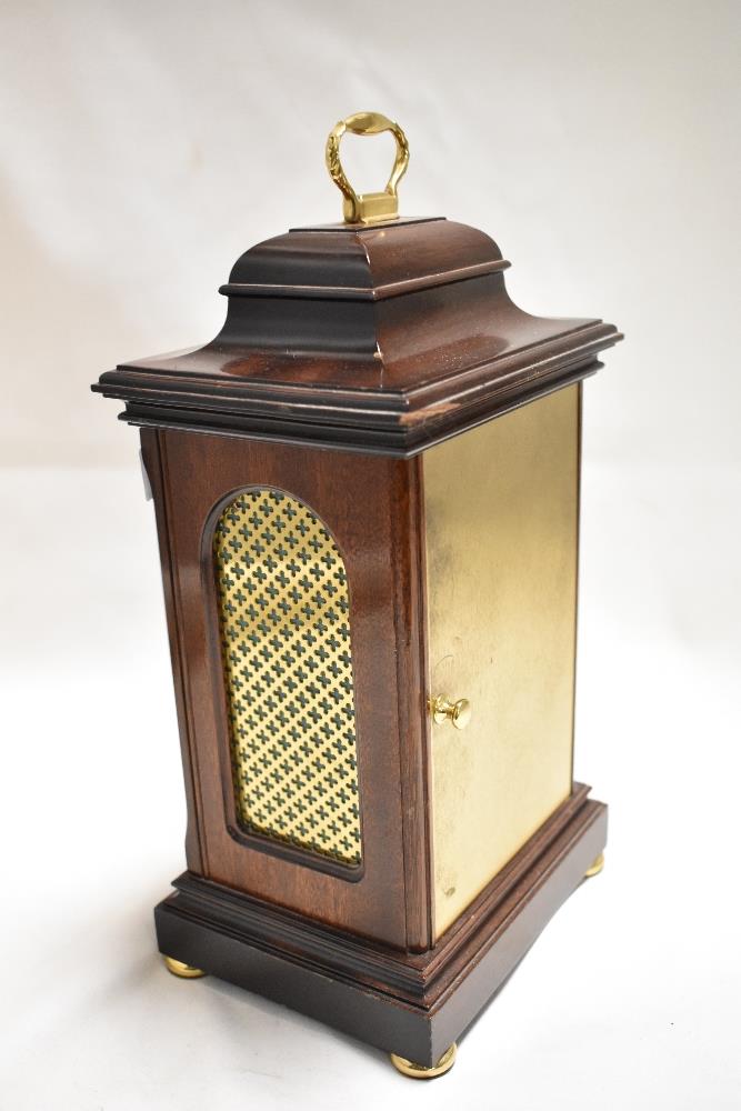 A modern Franz Hermle bracket style clock retailed by Knight and Gibbins - Image 2 of 4