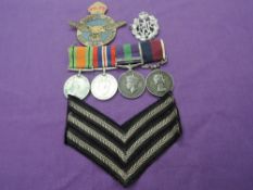 A WW2 Medal Group to 912760 SGT.R.T.R.JOHNSON.RAF, War Medal, Defence Medal, General Service Medal