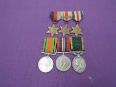 A WW2 Medal Group to 3712011.SGT.F.Williamson R.P.C. 1939-45 Star, Africa Star with 1st Army