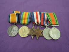 A WW1 & WW2 Medal Group to 2.Lieut F.A.Newman. WW1 War Medal and Victory Medal, WW2 1939-45 Star,