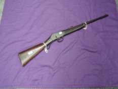 A Enfield 1877 Carbine Rifle, breech loading, marked on side lock with Crown VR Enfield 1877 1.C.