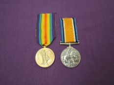 A WW1 Medal Pair to 13641.SJT.W.W.STEPHEN.Bord.R, War Medal and Victory Medal