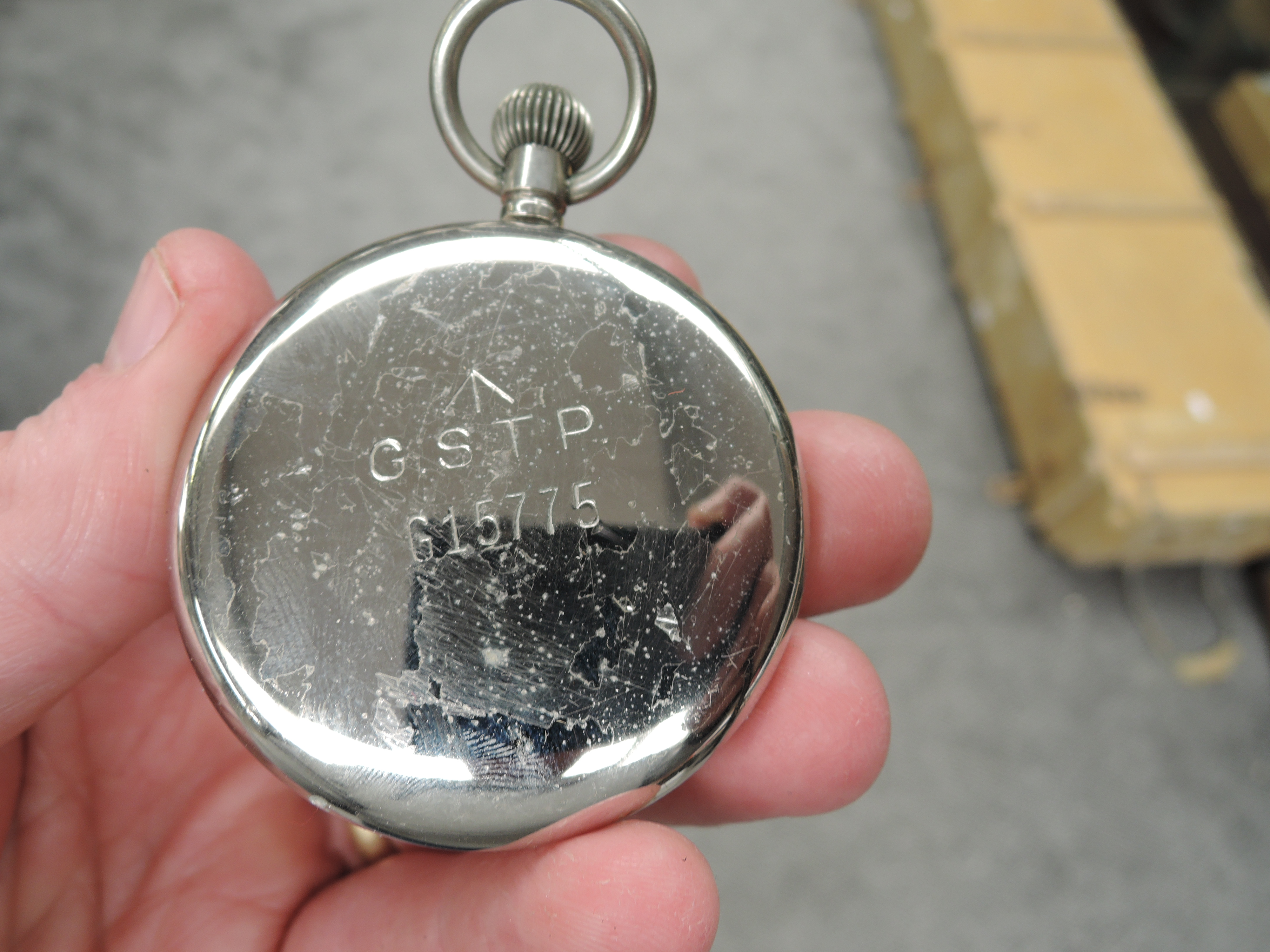 Four silver plated Military Pocket Watches, Waltham, Doxa, Swiss Made and similar - Image 4 of 5