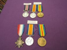 A WW1 Military Medal Trio to 21781 PTE.J.Bottomley.1/R.Lanc.R, said to be killed in action 18th