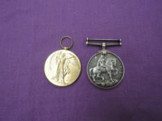 A WW1 Medal Pair to 242087 PTE.J.FEAY.R.Lanc.R, War Medal and Victory Medal