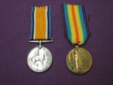 A WW1 Medal Pair to 47527 PTE.T.HOLMES.R.Scots War Medal and Victory Medal