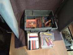 A large box of Medal Ribbons, used and unused but mainly unused