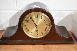 An Edwardian Napoleon style Silent Chime mantel clock.