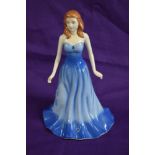 A Royal Doulton figure study from the Gemstone collection Sapphire HN4978 with box and certificate.