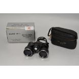 A vintage set of Rand no.2 Royal View Binoculars 8x30 with original box and case.
