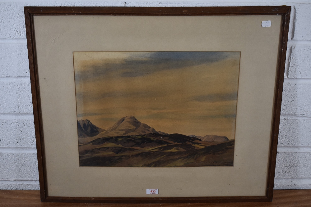 William Heaton Cooper (British 1903-1995) watercolours, a lakeland landscape, signed lower right, - Image 2 of 4