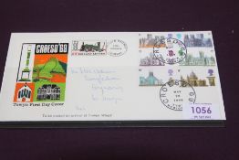 GB, 1969 CATHEDRALS ILLUSTRATED FIRST DAY COVER, OFFICIAL TOWYN WITH CROESO H/STAMP Official Towyn