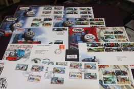 GB & IOM COLLECTION OF THOMAS THE TANK ENGINE COVERS, BUCKINGHAM ETC Range of first day covers,