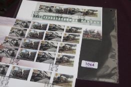 GB, 2011 LOCOMOTIVES OF ENGLAND, SET OF 6 BUCKINGHAM FIRST DAY COVERS Set of 6 covers from 2011