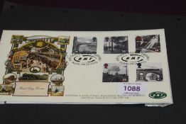 GB 1994 RAILWAYS, RMT UNION OFFICIAL FIRST DAY COVER, ONE OF 750 ISSUED Fine official cover from the