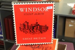 GB - 1840-1990 MINT AND USED COLLECTION IN 3 WINDSOR ALBUMS 3 Windsor albums all leaves for the