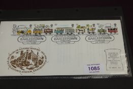 GB 1980 LIVERPOOL & MANCHESTER RAILWAYS, FDC, EARLSTOWN OFFICIAL COVER Elusive cover with this