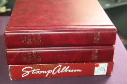 STAMP THEMATICS, BALLOONS & DIRIGIBLE BALLOON COVERS IN 3 VOLUMES 3x SG Major albums with a
