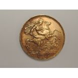 A United Kingdom Royal Mint 1907 Edward VII Gold Half Sovereign