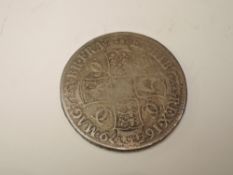 A Charles II 1679 Silver Crown, possibly 3rd bust