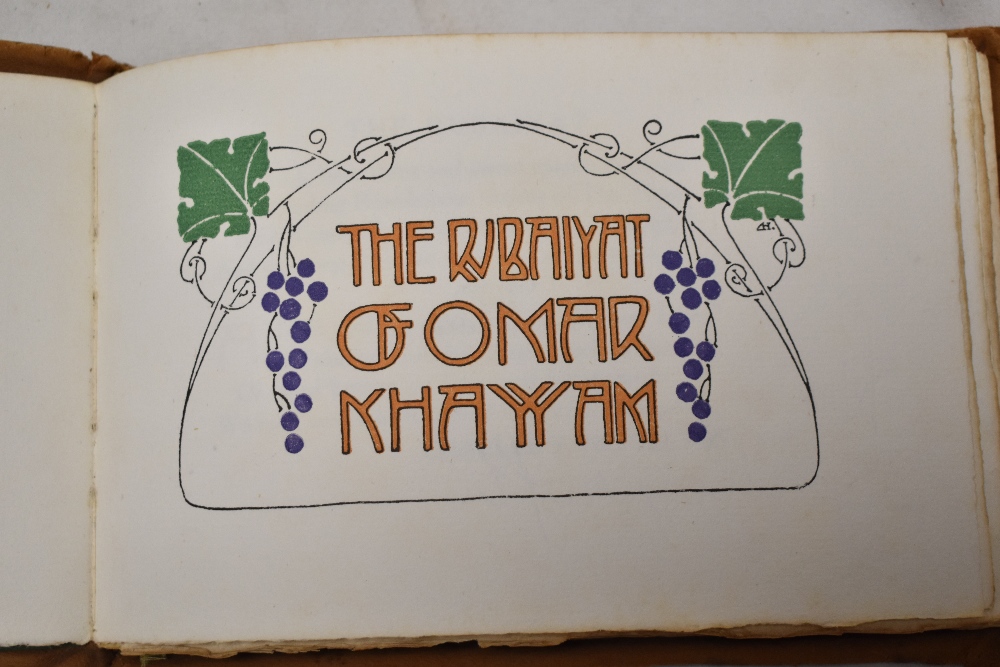 An early 20th century edition of the Rubaiyat of Omar Khayyam printed 1908 Elbert Hubbard. - Image 2 of 2