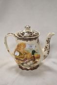 A Royal Worcester Palissy Tea or Coffee Pot from the ‘Game’ series.