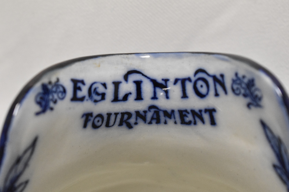 Two 20th century Royal Doulton Eglinton Tournament patter water jugs. - Image 2 of 3