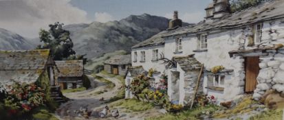 After Judy Boyes (British b.1943) a limited edition Lake District scene colour print, entitled The
