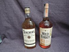 A bottle of 1990's Teacher's Highland Cream Blended Scotch Whisky, 40% vol, 70cl along with a bottle