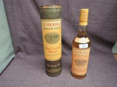 A bottle of 1990's Glenmorangie 10 Year Old Single Highland Malt Scotch Whisky, 40% vol, 70cL, in