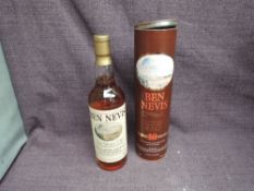 A bottle of 1990's/2000's Ben Nevis 10 Year Old Single Highland Malt Scotch Whisky, 46% vol, 70cl in