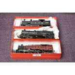 Three 00 Tank Locomotives, Wrenn LMS 2-6-4 2679, Hornby Dublo BR 2-6-4 80079 and scratch built LMS