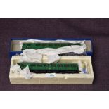 A Hornby Dublo 00 gauge Two Car EMU, Southern Railway 65326 & 77511, in non original boxes